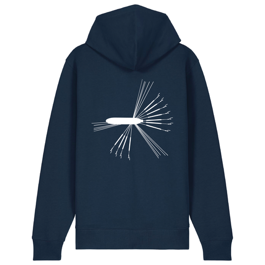 Ocean Installer // Premium Zip-Hoodie // Mooring
