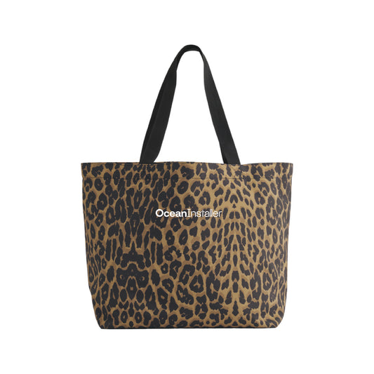 Tote Bag | Ocean Installer | Leopard